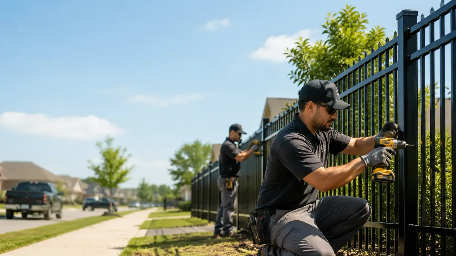 Metal Fence Installation in Lawrence, NY